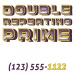 DOUBLE REPEATING Prime Phone Number